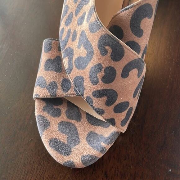 Stuart Weitzman Galena Crisscross sandals leopard print - Picture 7 of 9